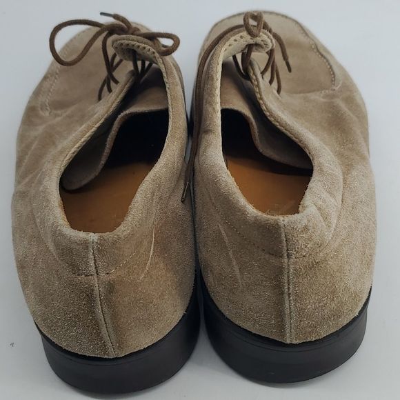 Bruno Magli Italian Lace Loafer Suede Leather Size 8 - Picture 6 of 16